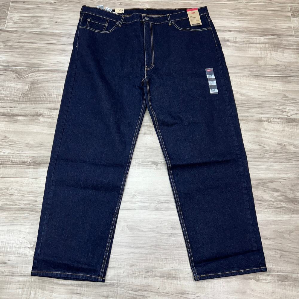 Levi's 550 Relaxed Fit Straight Leg Men's Jeans (big & Tall) Size W46 L32